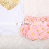 Baby Clothes Fashionable Short Sleeve Kids Romper Set thumbnail-3