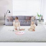 Customized Square Faux Fur Fake Sheepskin Shaggy Area Rugs White Faux Fur Carpet thumbnail-4