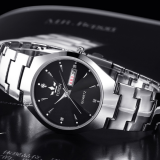 Wholesale Women's Watch Automatic Black Dial Steel/Tungsten Date