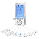 Rechargeable TENS Unit with Family Pack, 3rd Gen 16 Modes TENS Machine Muscle Stimulator with 16pcs TENS Unit Electrode