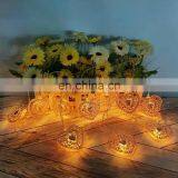 Wholesale LED Metal Heart Shape String Light Decorative Fairy Light For Christmas Valentine Wedding Party Decor Battery Operated