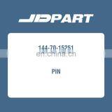 DIESEL ENGINE SPARE PART PIN 144-70-15251 FOR EXCAVATOR INDUSTRIAL ENGINE thumbnail-1