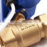 Offer Smart 3/4" Mini Motor 24VAC DC Electric Ball 2-Wire Irrigation Water System Valve Controller Pool thumbnail-7