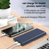 2020 New Arrival 10000mAh Lithium Polymer PD 18W Wireless Power Bank Universal Portable Fast 10000mAh Wireless Powerbank thumbnail-4