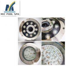 New Model Beam Light Underwater Floor Ground Spot Light Stainless Steel 304 Colorful Fountain Light thumbnail-3