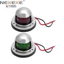 NEKEKE Red Green 12V /24V Marine LED Navigation Light Boat LED Light
