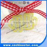 Metal Material Assorted Panton Color Cup Shape Paper Clip thumbnail-1