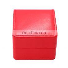 Wholesale Customized Luxury Packaging Gift Bright Red Watch Box thumbnail-4