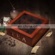 Desktop Snack Display Wooden Packed-coffee Packed-tea Storage Box thumbnail-5
