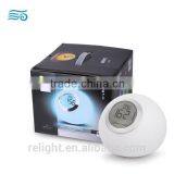 Color Changing LED Night Light With Clock Display Stand and Alarm Clock Function for Baby, Kids thumbnail-5