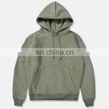 Custom Design High Quality Sublimation Men's Hoodies Custom Logo 100% Cotton Oversized Plain Pullover Thick Heavy Fleece Jumper thumbnail-3