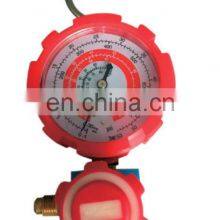 CT-467 Refrigeration System Air Conditioner R134A R22 R12 R502 R410A R404 Brass Single Manifold Gauge Set With Sight Glass thumbnail-3