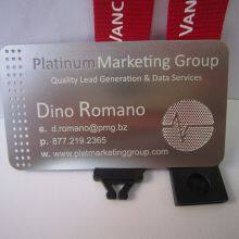 Wholesale Crafts Custom Metal Business Card thumbnail-5