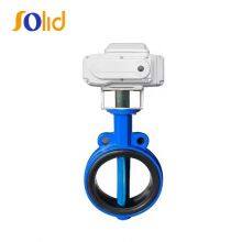 EPDM Lined Electric Actuator Butterfly Valve For Drink Water thumbnail-1