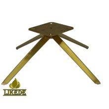 New Swivel Stainless Steel Sofa Base Legs Brushed Titanium Gold Chair Base With Electro-Plating for Apartments