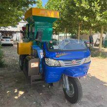 24 hp Diesel-powered Vehicle-mounted Hay Cutter, Self-dumping Three-wheeled Crusher, Semi-enclosed Pasture Grass Cutter thumbnail-1