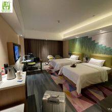 High-Grade 1.8 Meter Double Bed Beech Solid Wood 1.5 Meter Thick Feet Modern Design Queen Simple Bedroom Storage Bed for Wedding thumbnail-1