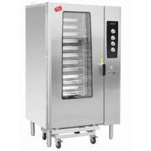 Mechanical Gas Combi Oven With Trolley Stainless Steel Commercial Cooking Equipment thumbnail-2