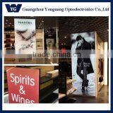 3P Cloth Print Stretched Fabric Graphic Light Box, Indoor Shop Lighting Box, Decorative Light Boxes thumbnail-1