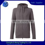 Brand quality custom zipper pocket hoodie for man with oem service