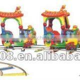 Amusement Park Mini Electric Track Train thumbnail-1