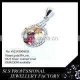 2015 Fashion African Jewelry Set 925 Silver Jewelry Statement Necklaces and Ring and Jewelry Sets thumbnail-5