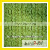 hanghzou women high quality green lace fabric