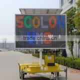 Australian Standards Portable Vms Trailer for Traffic Control