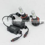 Best Selling!!! Car Accessories Best Beam Patern Design 4000lm 30w 12v Hi/lo Beam Led Headlight H4/H13/9004/9007 thumbnail-2