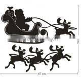[Alforever]Santa Claus Rid Deer Bring Gift-Tribal Decal Vinyl Car Wall Laptop Sticker thumbnail-4