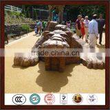 High Quality Emulation Realistic Fiberglass Prehistoric Creature Sculpture thumbnail-1