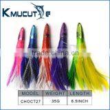 2016 New Style Fishing Lure With Leather Skirts Offshore Fishing Lures Big Game Trolling Lures