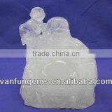 Crystal Carved Budda thumbnail-1