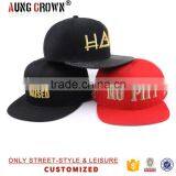 3D Embroidery Logo Wholesale Flat Brim Snapback Hat Manufacturer thumbnail-1