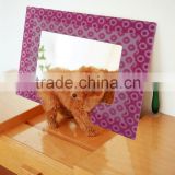 beautiful acrylic 3d illusion picture frame mirror ZD03M