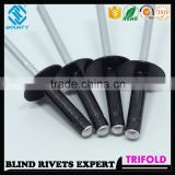 HIGH QUALITY FACTORY BLACK OXIDATION COLOR TRIGRIP RIVETS FOR GLASS CURTAIN WALL