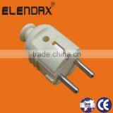 EU Power Supply 2 Pin Ground Electric Plug (P7053)