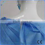 Cheap Health Care Products Factory Price Disposable PP Hospital Gown With Knitted Cuff thumbnail-4