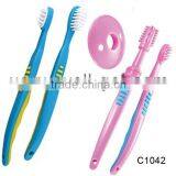 Kid Toothbrush With Tongue Cleaner New Toothbrush 2013 thumbnail-1