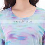 2015 Fahion Long Sleeve Chiffon Kaftan Abya Dresses thumbnail-6