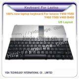 100% New US Laptop Keyboard For Lenovo Y450 Y550 Y460 Y560 V460 B460 Black thumbnail-1