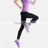High Waist Leggings Sport Wear Gym Running Products Pants Promotional China Tights thumbnail-6