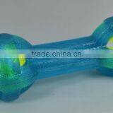 Blue Dumbbell Shape TPR Toy for Pets thumbnail-2