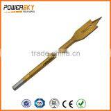 High quality carbon steel Ti coated wood working flat drill bit