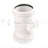 PVC Pipe Fittings PVC Spiral Downstream Port White Color thumbnail-1