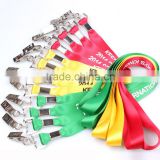 High quality customized lanyards with metal clip, Customized lanyards