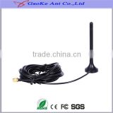 Factory derectly customize 3&5 Meters cable SMA Connecter Car Active Magnetic gsm antenna with SMA connector