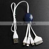 for IPhone for Samsung for Huawei for Nokia 4in1 Charging Cable Can Show Logo thumbnail-5