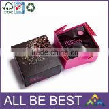 2016 new design best quality nice paper box for tea packaging