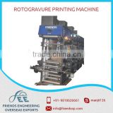 Low Cost Rotogravure Printing Machine with High Performance
